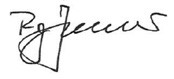 Richard Freeman's signature